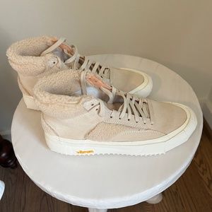 NEW Brandblack Capo Faux Shearling Sneaker